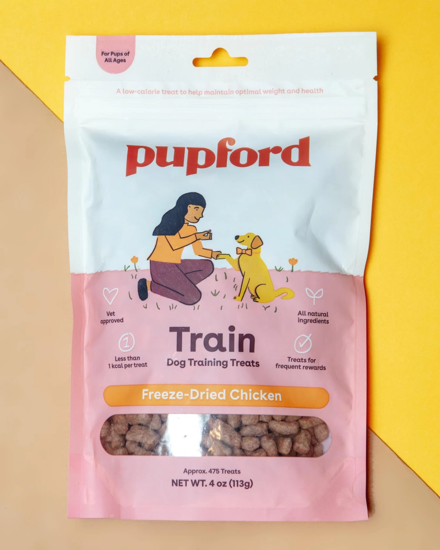 PUPFORD Freeze Dried Chicken Dog Training Treats