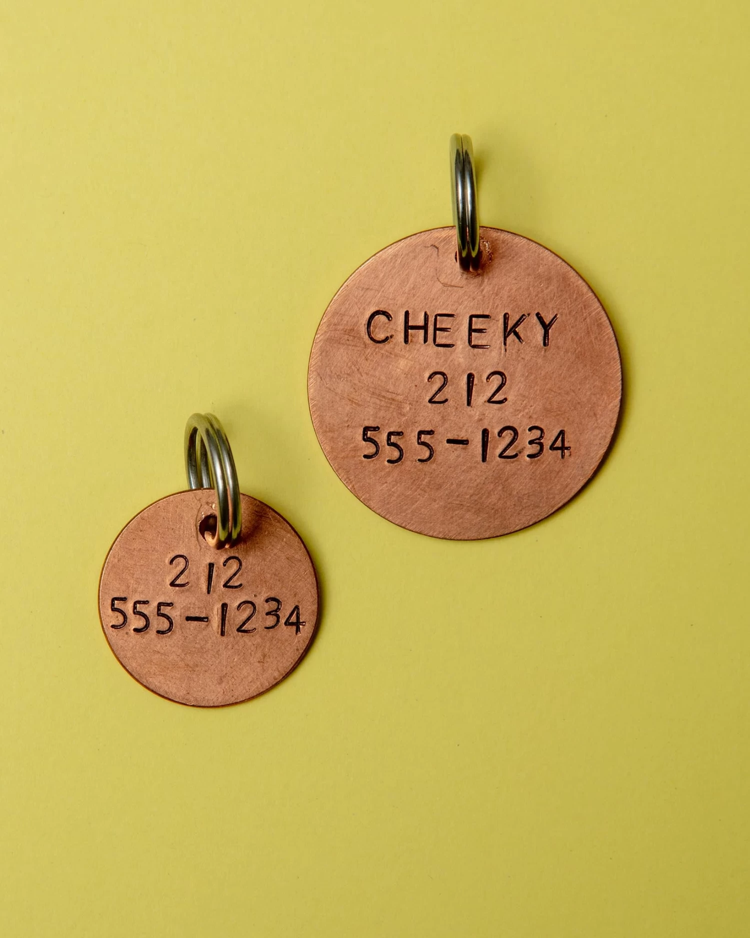 WOWIE GOODS Big Baby Round ID Tag (Custom/Drop-Ship) (Made In The USA) - Image 2