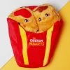 HUGSMART Chicken Nuggets Interactive Dog Toy