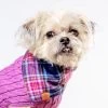 THE FOGGY DOG Camilla Flannel Plaid Dog Bandana (Made In The USA)
