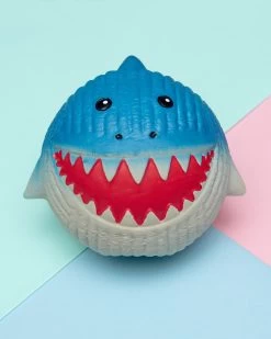 HUGGLEHOUNDS Finn The Shark Ruff-Tex® Squeaky Dog Toy