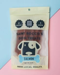 SAINT ROCCO'S Wild-Caught Alaskan Salmon Dog Treats
