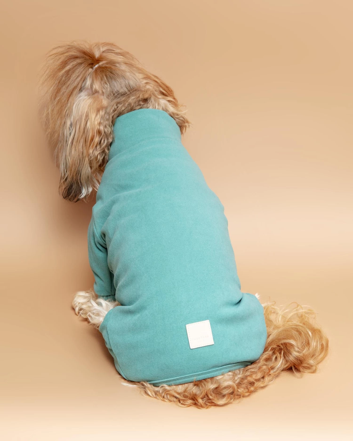 FUZZYARD Soft Touch Dog Onesie In Sandstone Or Myrtle Green (FINAL SALE) - Image 11