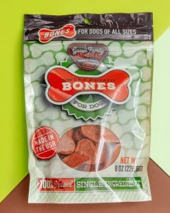 GAINES FAMILY FARMSTEAD Sweet Potato Bone Treats For Dogs (Made In The USA)