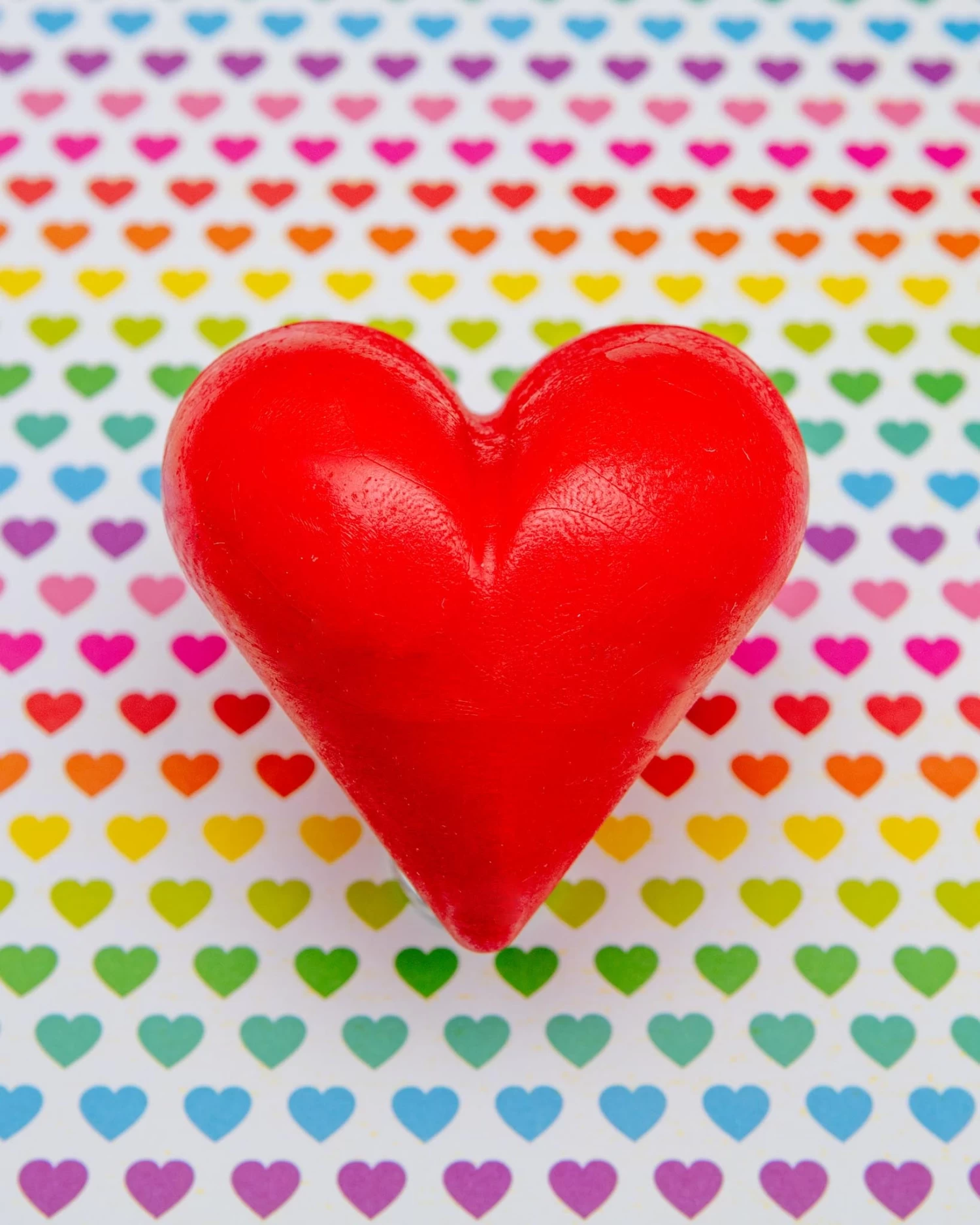 RUFF DAWG Dawg Heart Solid Rubber Dog Toy (Made In The USA) - Image 2