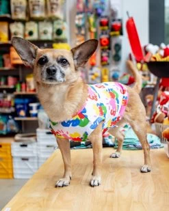 COTE A COTE Garden Scribbles Cooling Dog Tee