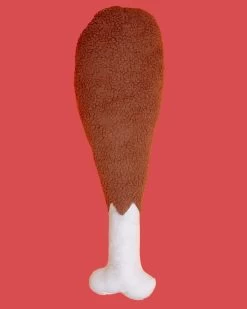 ROYAL PETS Mega BBQ Drumstick Plush Squeaky Dog Toy (2' In Length)