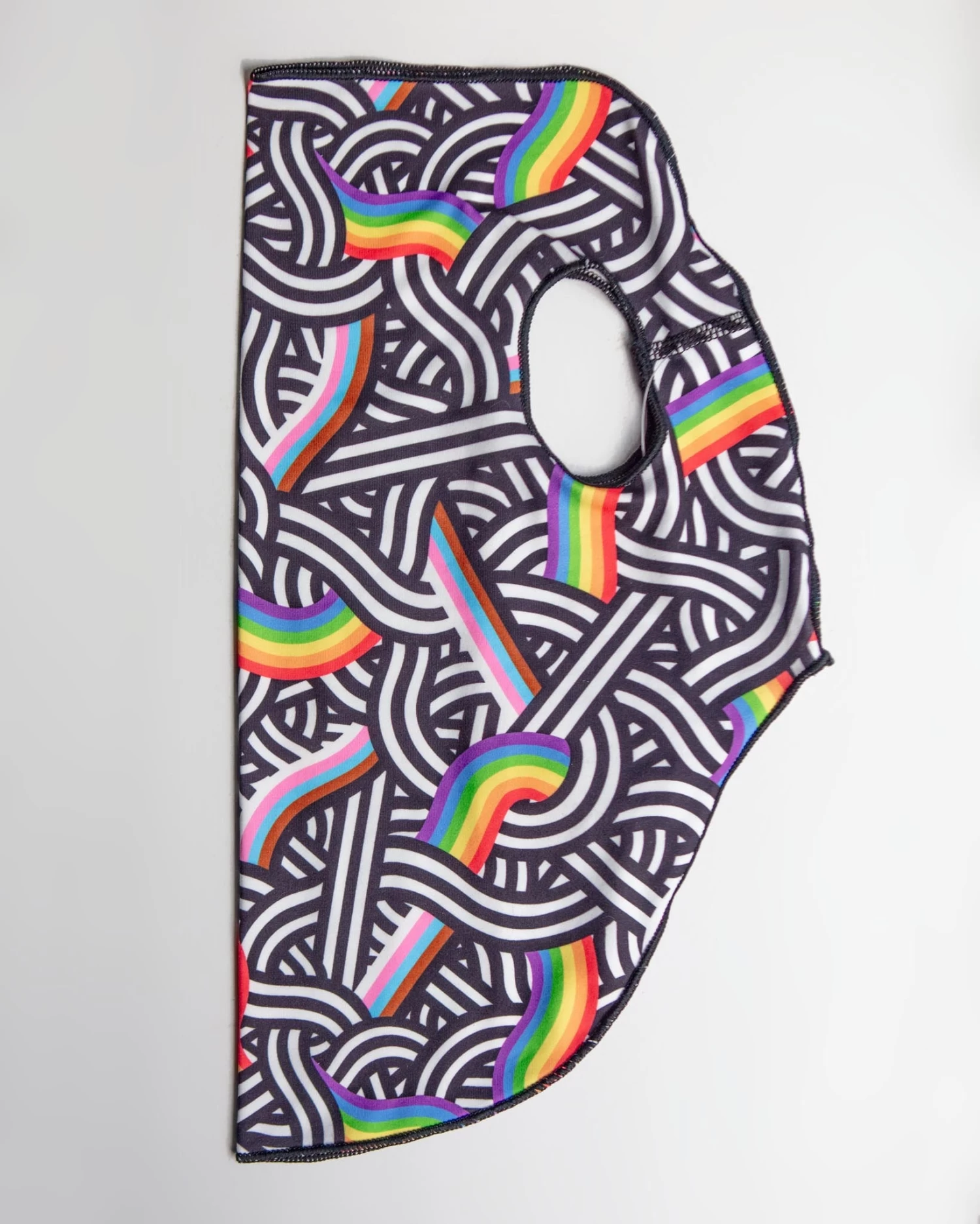 GOLD PAW Sun Shield Tee In Rainbow Pride Print (Made In The USA) - Image 2