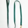 MAJOR DARLING Basic Nylon Dog Leash In Evergreen (Made In The USA)