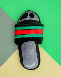 MUTTZIE Gucchewy Sandal Plush Dog Toy