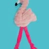 PET LOU Franny Flamingo Plush Squeaky Toy (26")