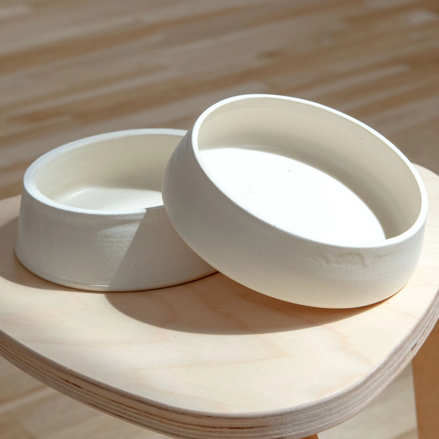 STYLE UNION HOME Poe Pet Bowl In Blanc (Made In The USA) (Blank) - Image 3