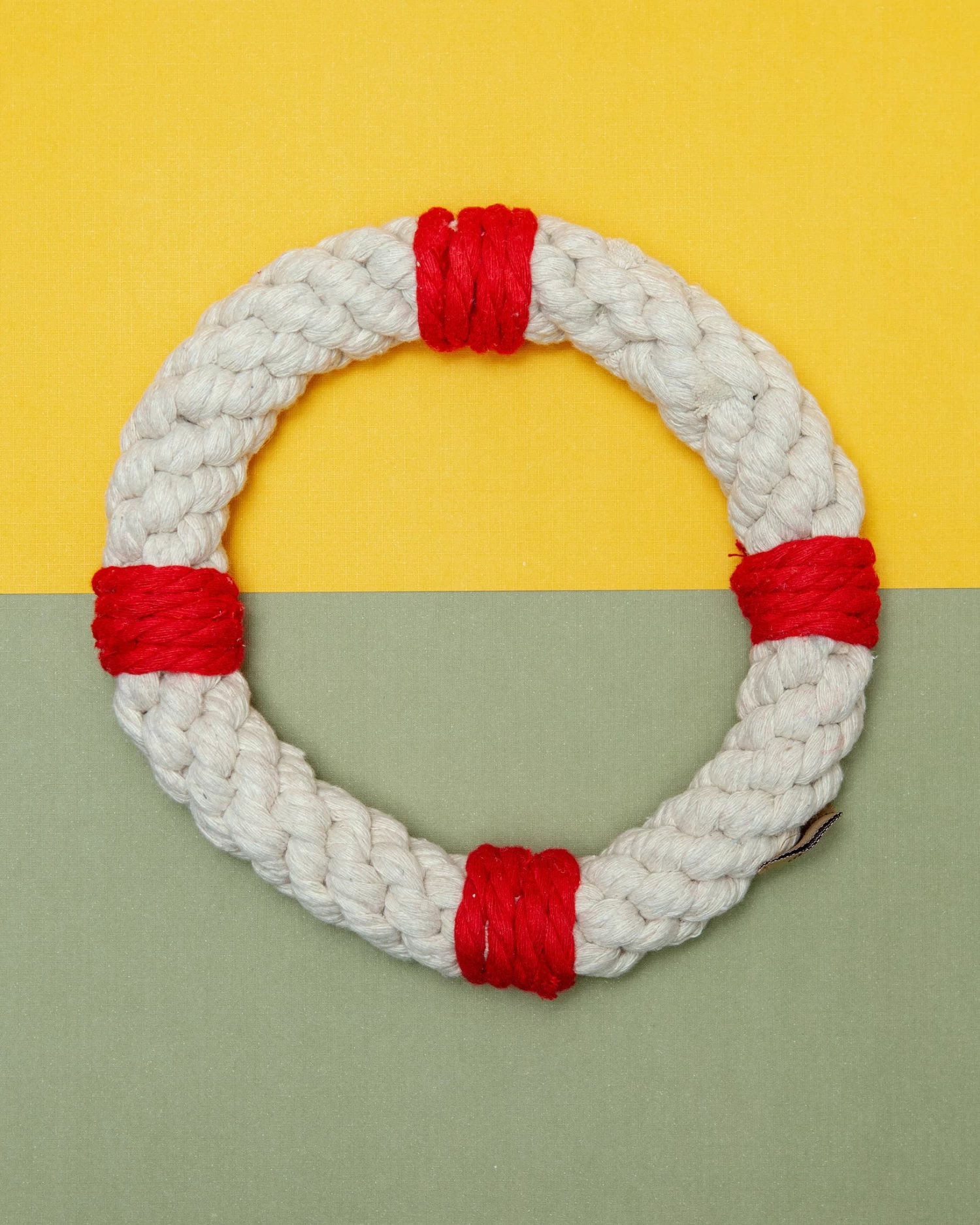 JAX & BONES Lifesaver Rope Dog Toy