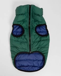 AIRYVEST For DOG & CO. Reversible AiryVest In Evergreen + True Blue (DOG & CO. Exclusive)
