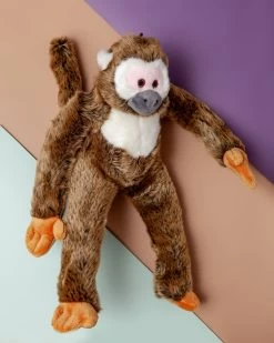 FLUFF & TUFF Albert The Monkey Plush Dog Toy