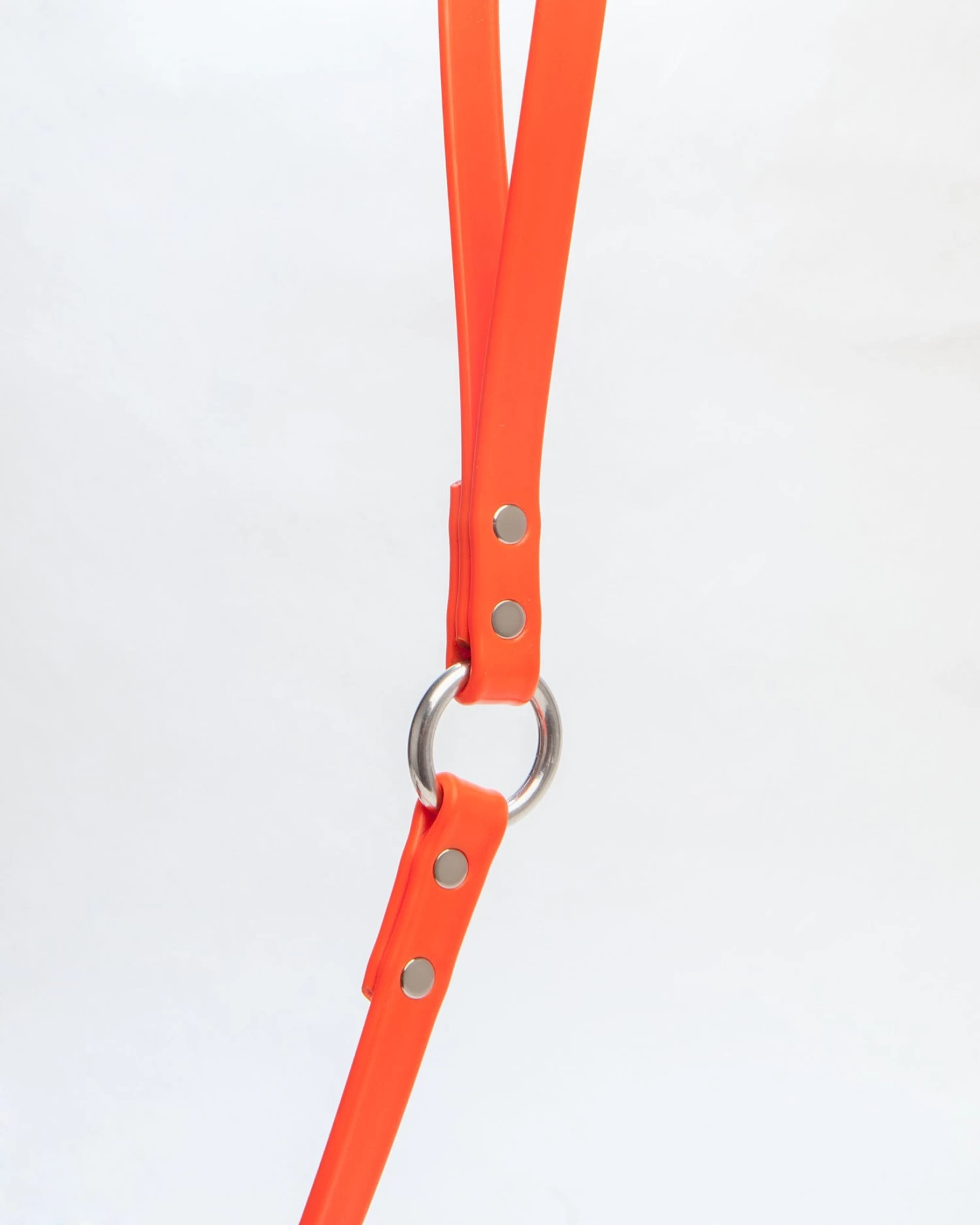 DOG & CO. COLLECTION Traffic Leash In Neon Orange - 2' (Made In The USA) - Image 2