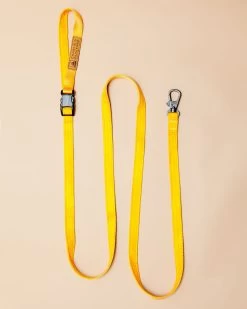 CHARLIE'S BACKYARD Adjustable Easy Dog Leash In Yellow