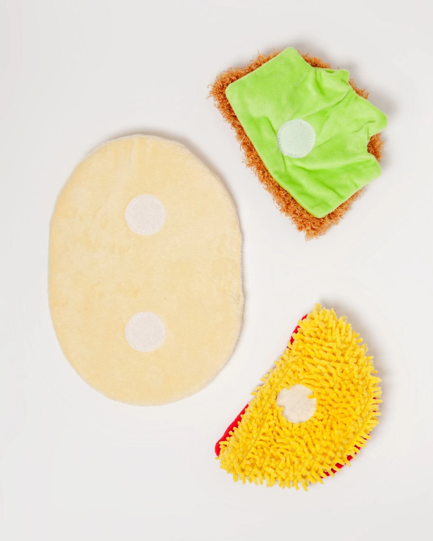 P.L.A.Y. Plush Taco Crinkle & Squeak Dog Toy - Image 4