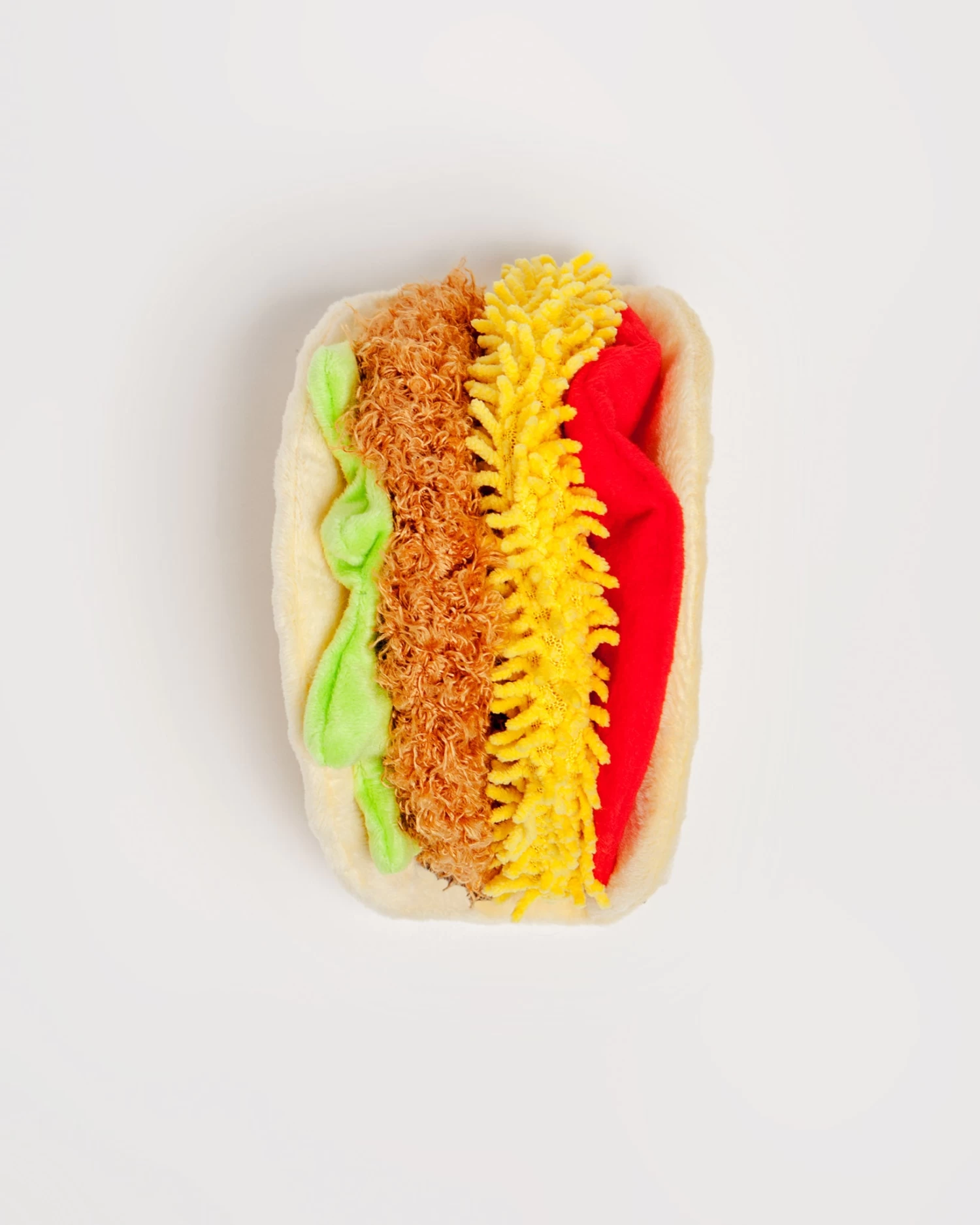 P.L.A.Y. Plush Taco Crinkle & Squeak Dog Toy - Image 5