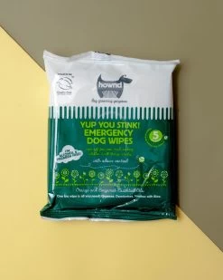 HOWND YUP, YOU STINK! Antibacterial Travel Dog Wipes