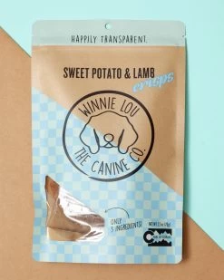 WINNIE LOU Sweet Potato & Lamb Crisp Dog Treats