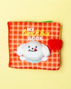 BITE ME Lunch Box Nosework Dog Book Plush Toy