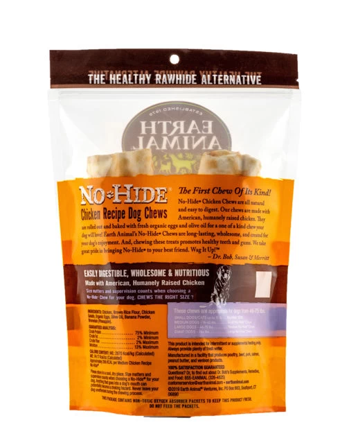 EARTH ANIMAL No-Hide Wholesome Dog Chew In Chicken - Image 10
