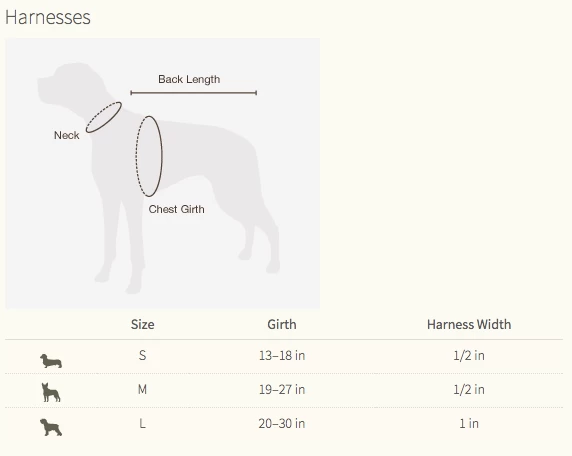 FOUND MY ANIMAL Cotton Webbing Dog Harness In Black (Made In The USA) (FINAL SALE) - Image 3