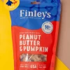 FINLEY'S BARKERY Peanut Butter & Pumpkin Crunchy Dog Biscuits