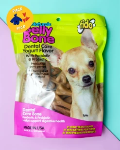 FIDO Belly Bones Dog Chews In Yogurt Flavor