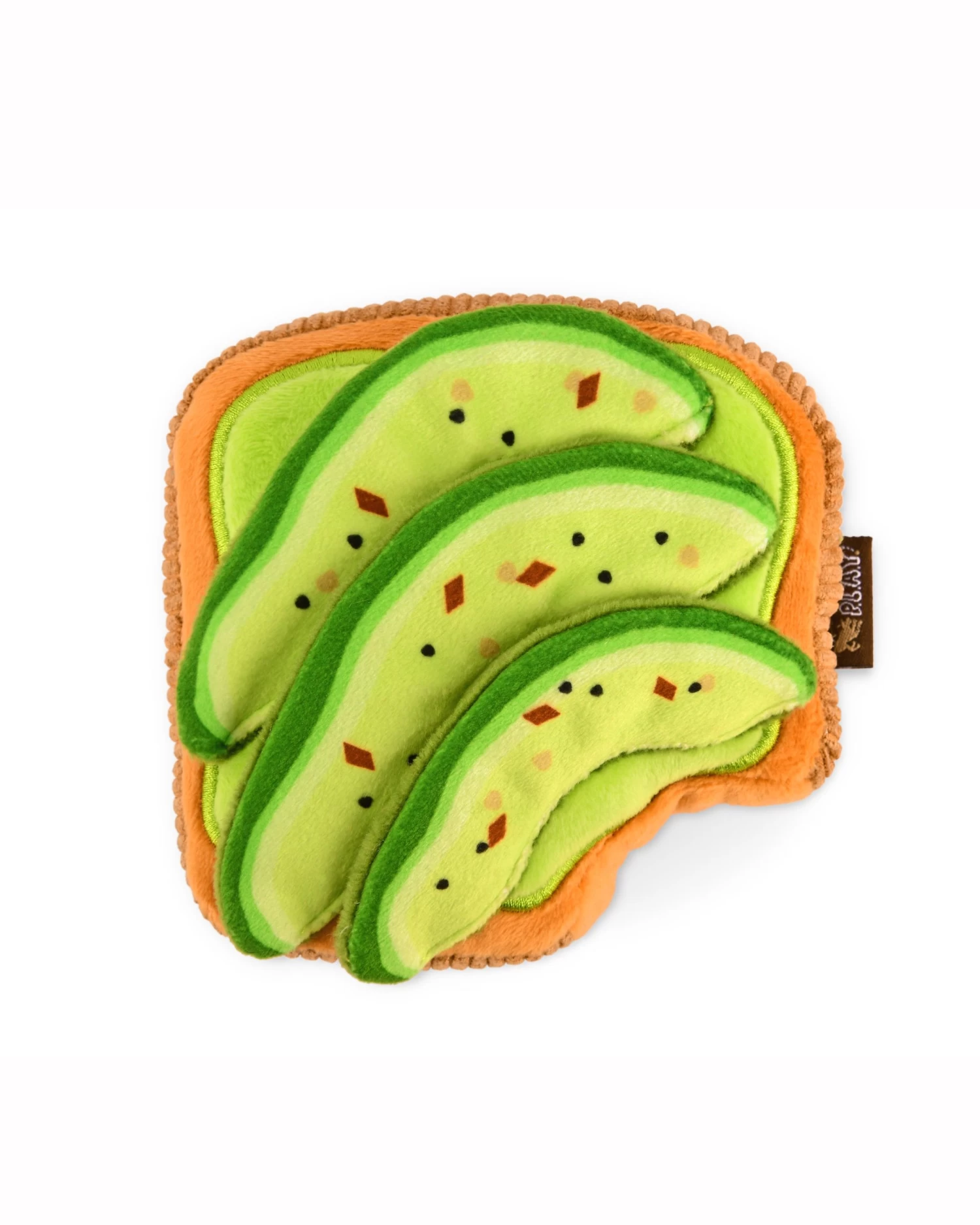 P.L.A.Y. Avo-Doggo Toast Plush Dog Toy - Image 3