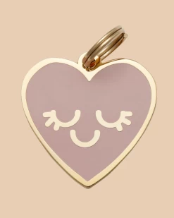 TWO TAILS PET COMPANY Smiling Heart ID Tag (Custom)