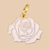 TWO TAILS PET COMPANY Rose Pet ID Tag (Custom/Drop-Ship)
