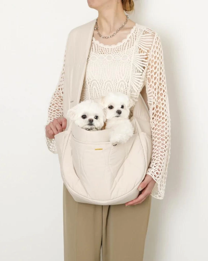 MONCHERI Quilted Dog Sling - Image 2