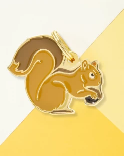 MY FAMILY Nuts For Squirrels Custom Pet ID Tag