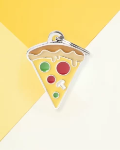 MY FAMILY Pupper Pizza Custom Pet ID Tag