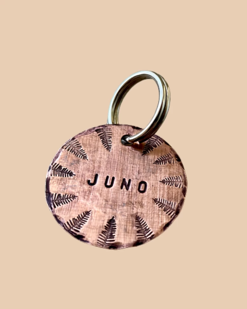 THE COPPER POPPY Juno Forest Custom Dog ID Tag (Custom/Drop-Ship) (Made In The USA) - Image 5