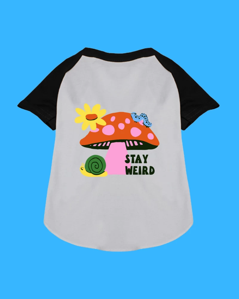 DOG & CO. Stay Weird Dog T-Shirt - Image 4