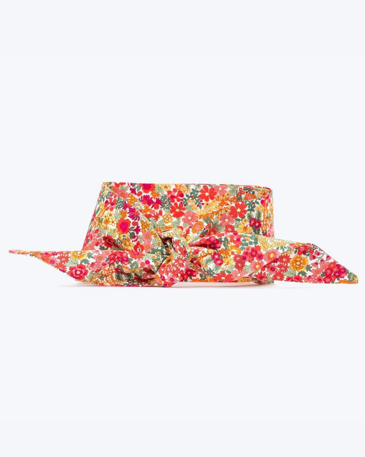 MODERN BEAST Red Floral Neck Tie (Made In The USA) - Image 2