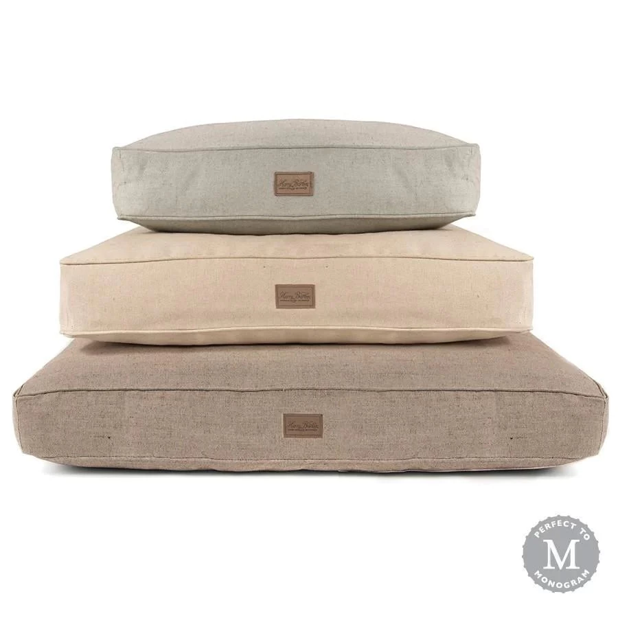 HARRY BARKER Rectangular Tweed Dog Bed (Direct-Ship) - Image 7