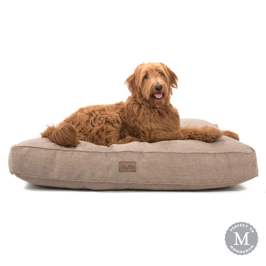 HARRY BARKER Rectangular Tweed Dog Bed (Direct-Ship) - Image 8