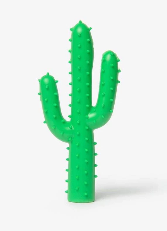 WAGGO Silly Succulent Cactus Rubber Dog Toy - Image 2