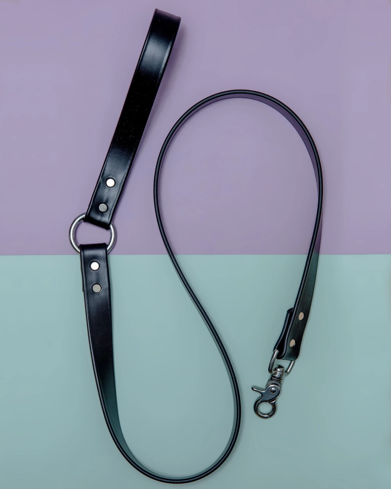 DOG & CO. COLLECTION City Leash In Basic Black (Made In The USA) - Image 3