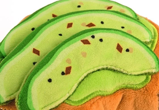 P.L.A.Y. Avo-Doggo Toast Plush Dog Toy - Image 4